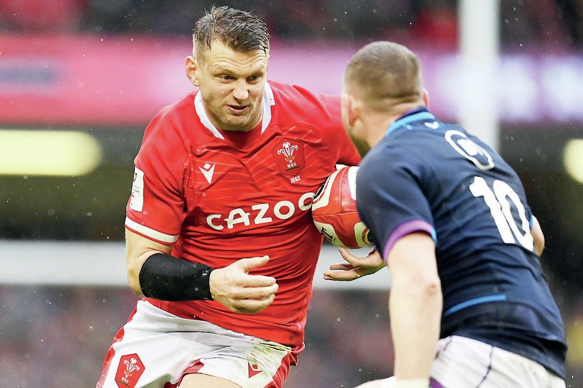 Fighter: Dan Biggar in action for Wales against Scotland’s Finn Russell PICTURE: Getty Images