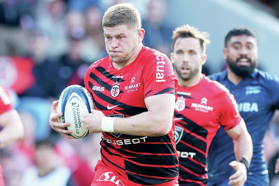 Contender: Jack Willis helping Toulouse to victory over Sale last Sunday PICTURE: Getty Images